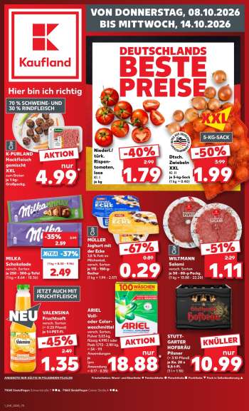 Prospekte Kaufland - 8.10.2026 - 14.10.2026.
