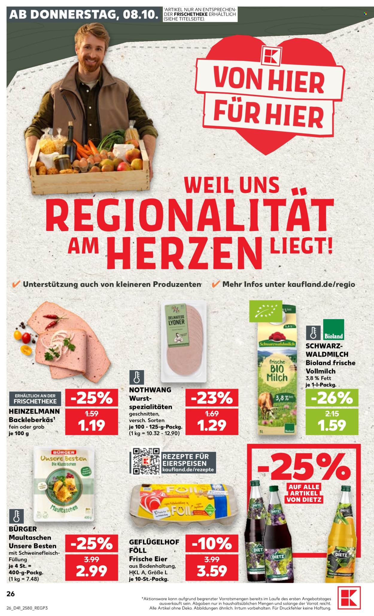 Kaufland Prospekte  - 8.10.2026 - 14.10.2026. Seite 26