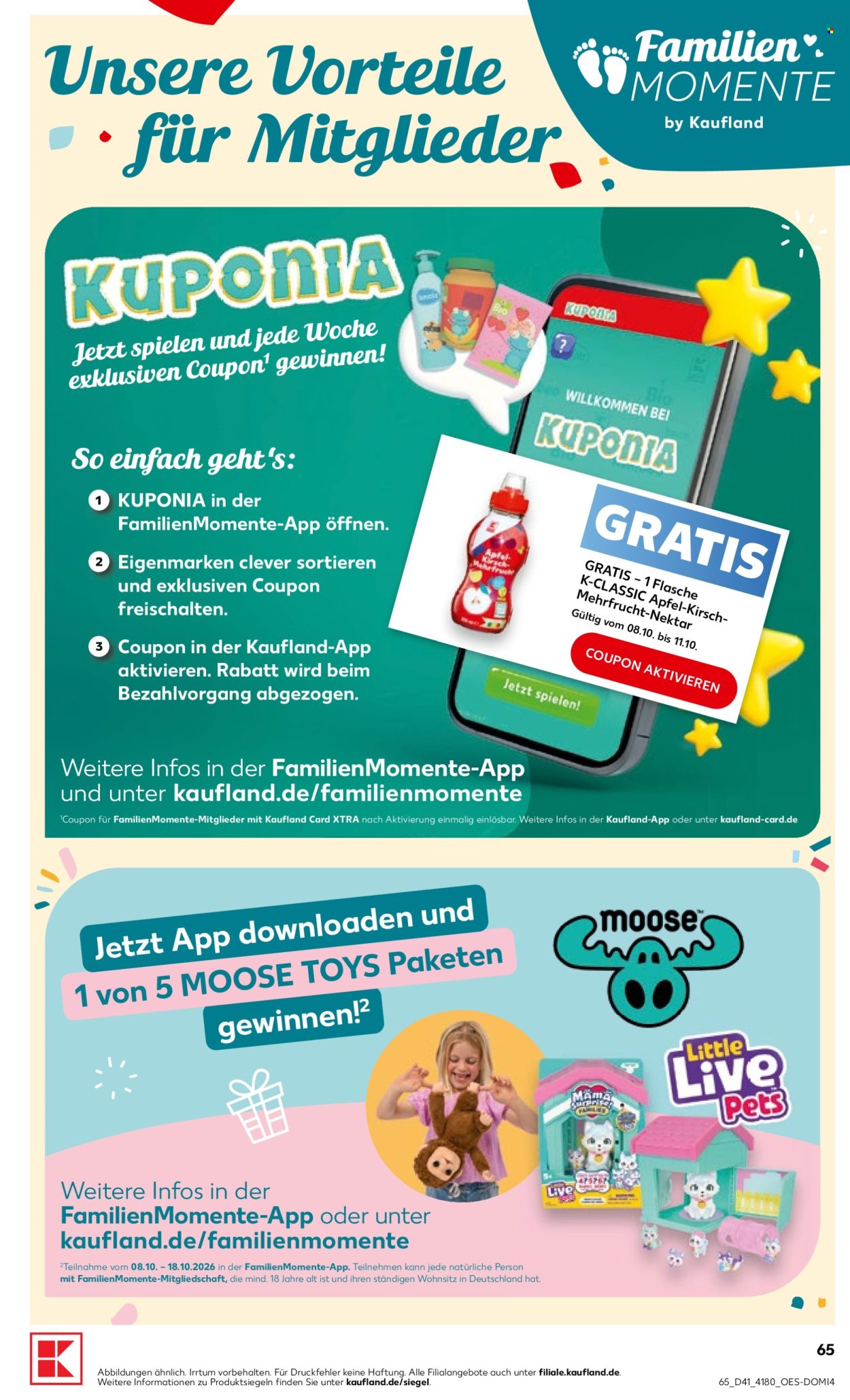 Kaufland Prospekte  - 8.10.2026 - 14.10.2026. Seite 65