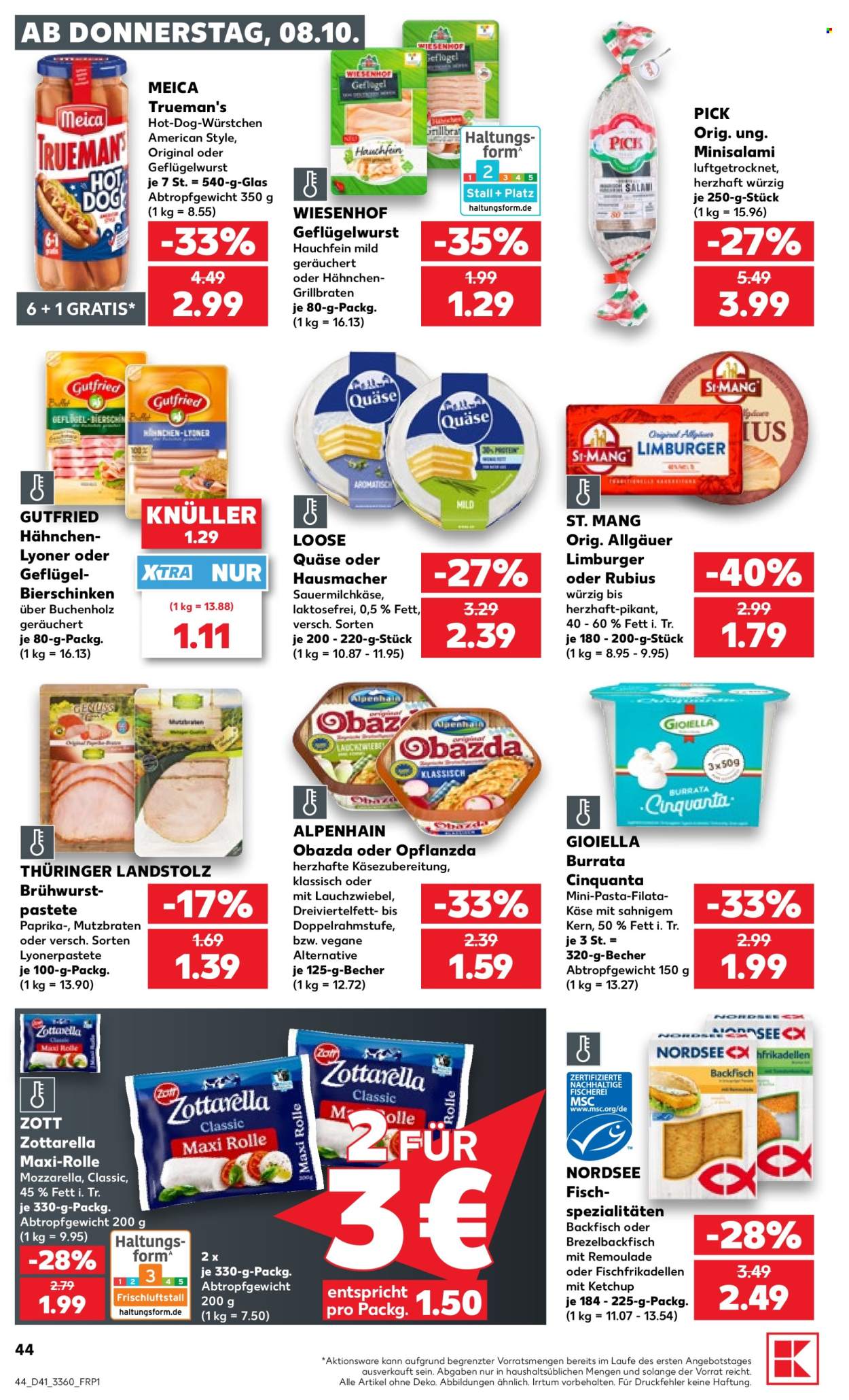 Kaufland Prospekte  - 8.10.2026 - 14.10.2026. Seite 44