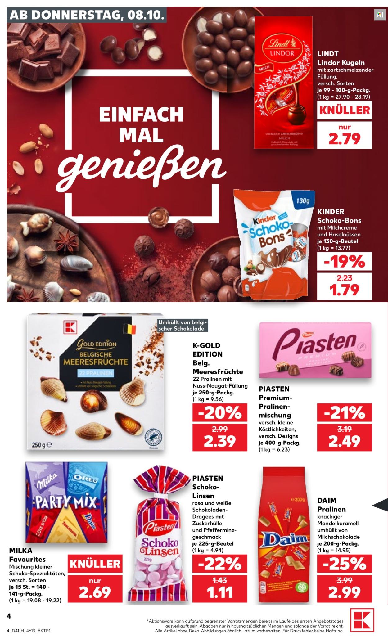 Leták Kaufland - 8.10.2026 - 14.10.2026. Strana 4