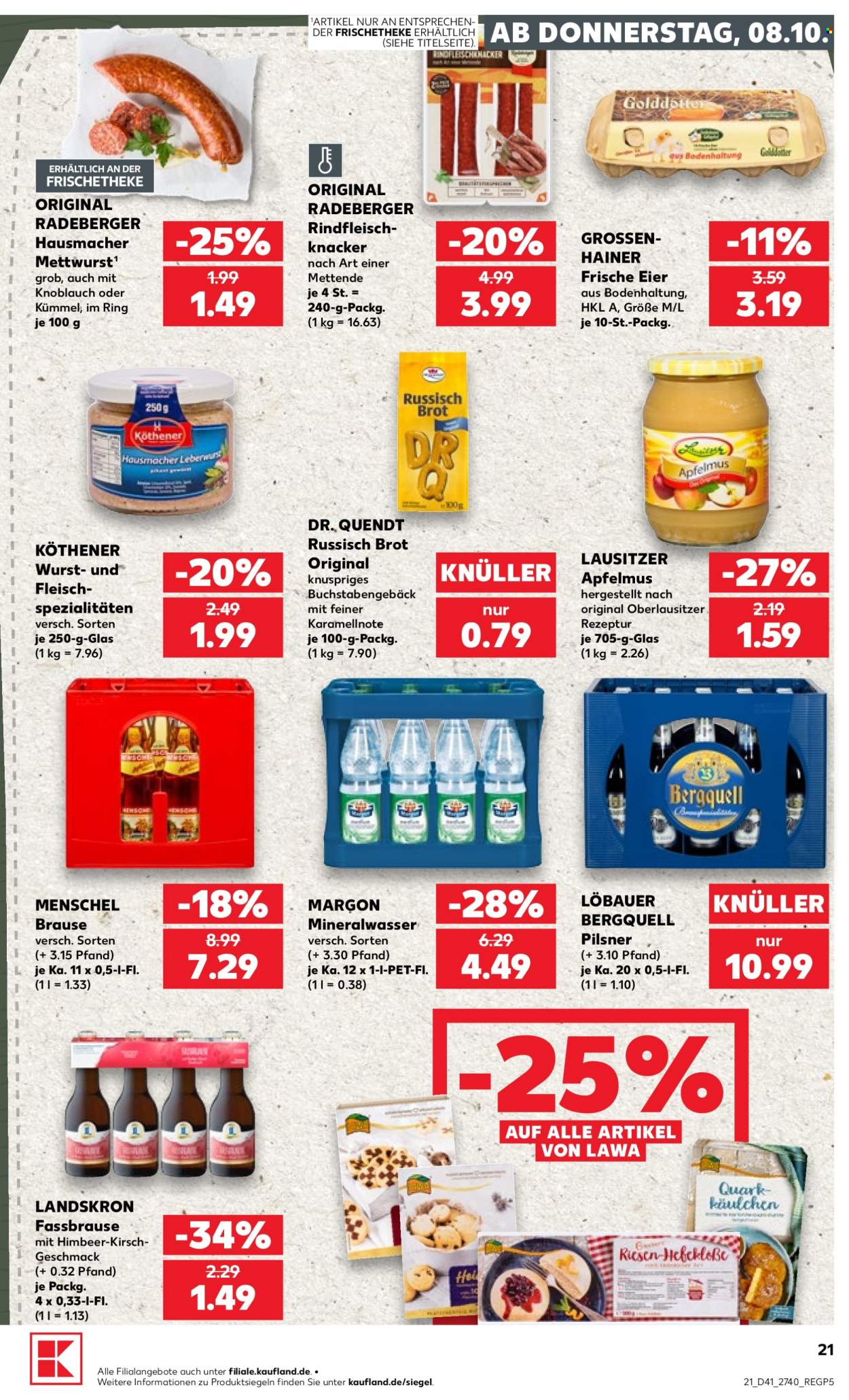 Kaufland Prospekte  - 8.10.2026 - 14.10.2026. Seite 21