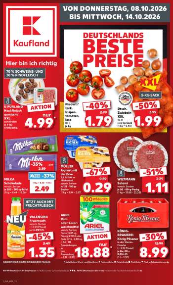 Prospekte Kaufland - 8.10.2026 - 14.10.2026.