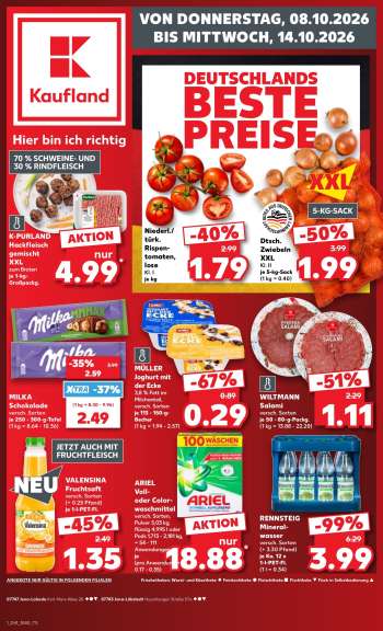 Prospekte Kaufland - 8.10.2026 - 14.10.2026.