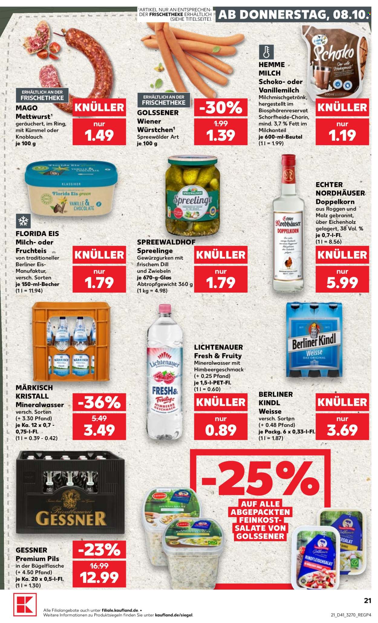 Kaufland Prospekte  - 8.10.2026 - 14.10.2026. Seite 21