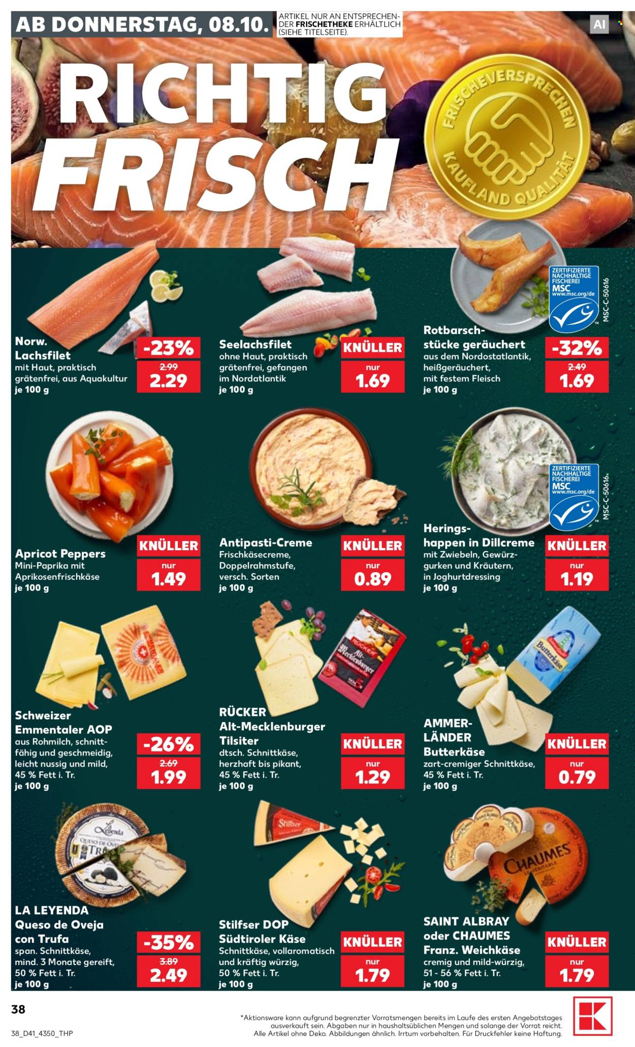 Kaufland Prospekte  - 8.10.2026 - 14.10.2026. Seite 38