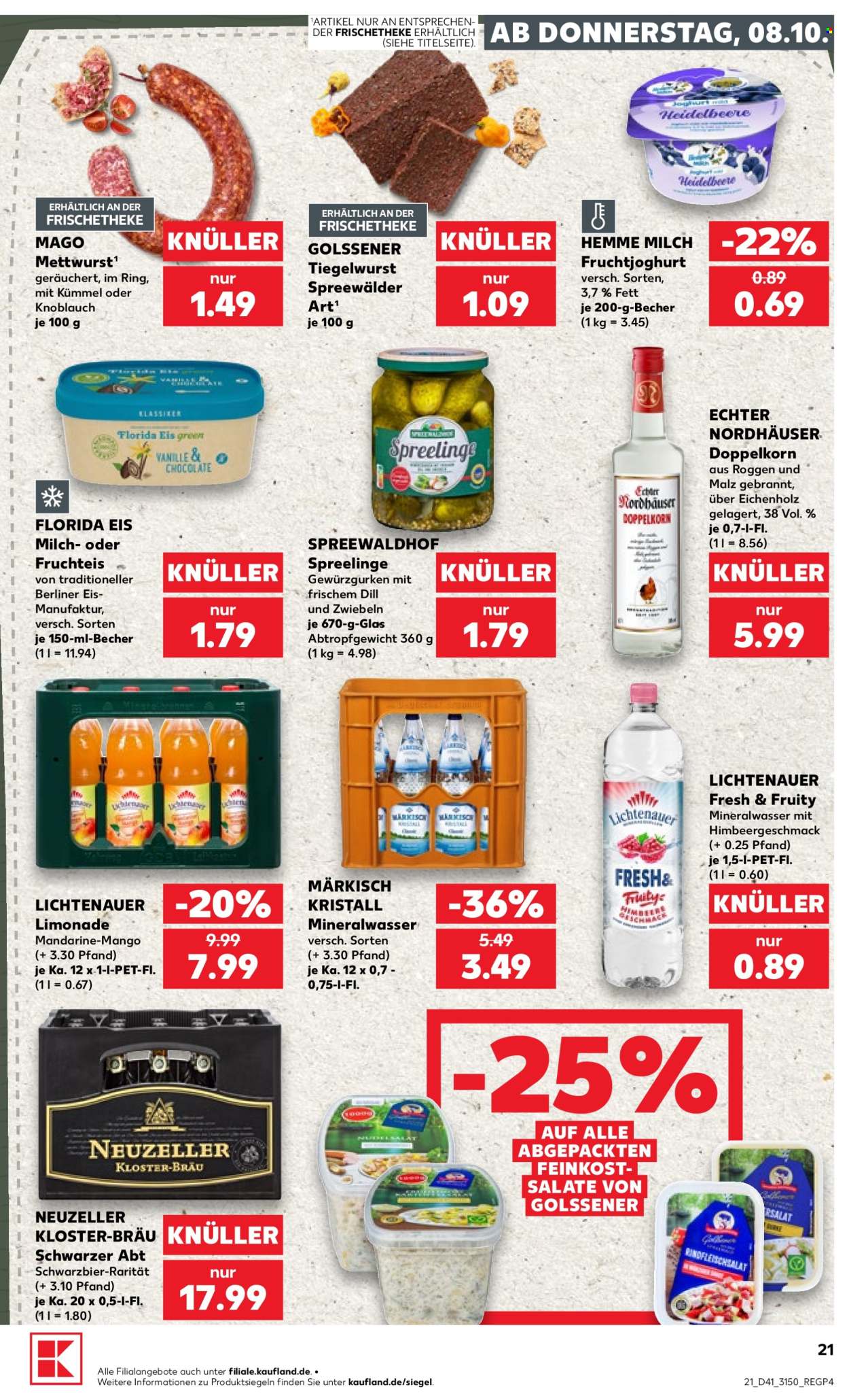 Kaufland Prospekte  - 8.10.2026 - 14.10.2026. Seite 21
