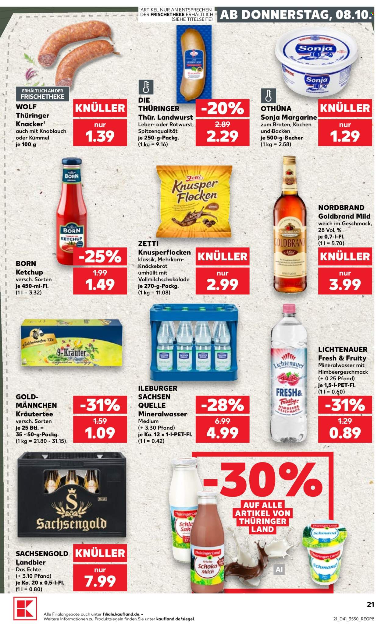 Kaufland Prospekte  - 8.10.2026 - 14.10.2026. Seite 21