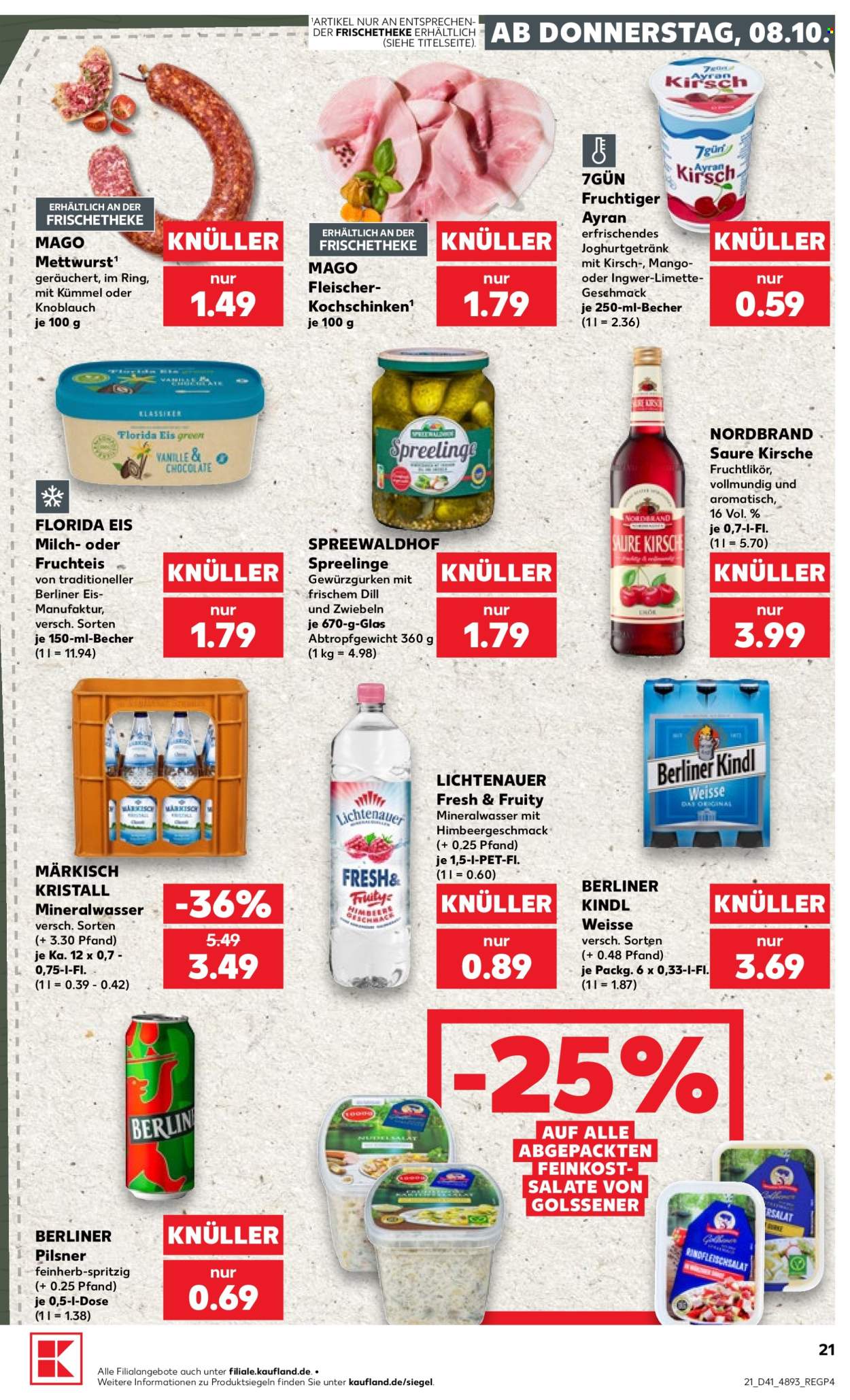 Kaufland Prospekte  - 8.10.2026 - 14.10.2026. Seite 21