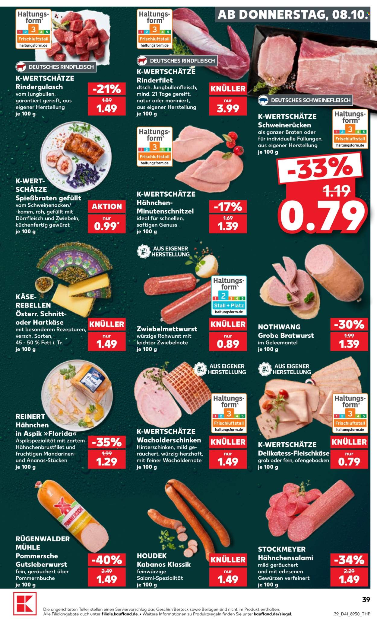 Kaufland Prospekte  - 8.10.2026 - 14.10.2026. Seite 39