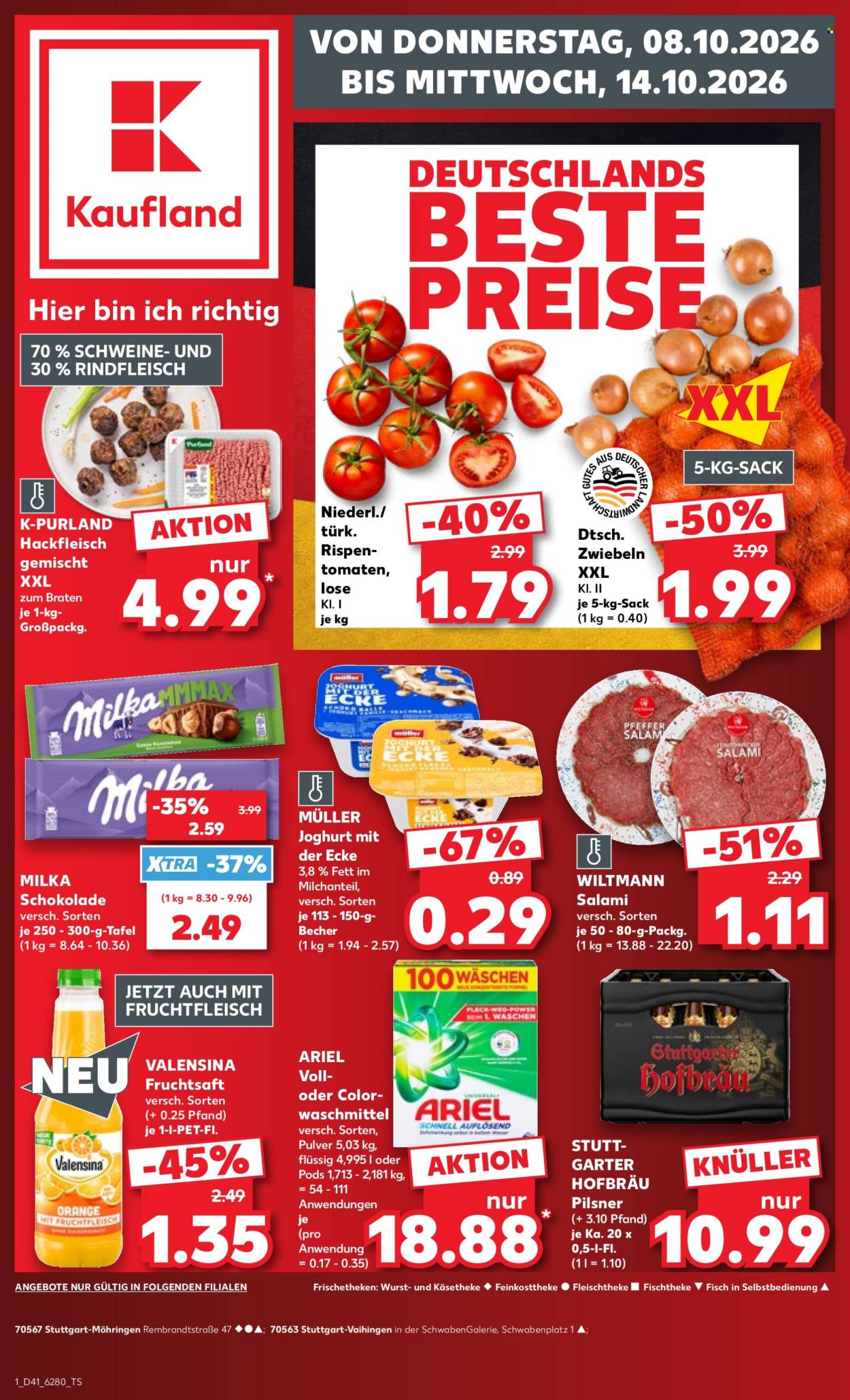 Leták Kaufland - 8.10.2026 - 14.10.2026. Strana 1
