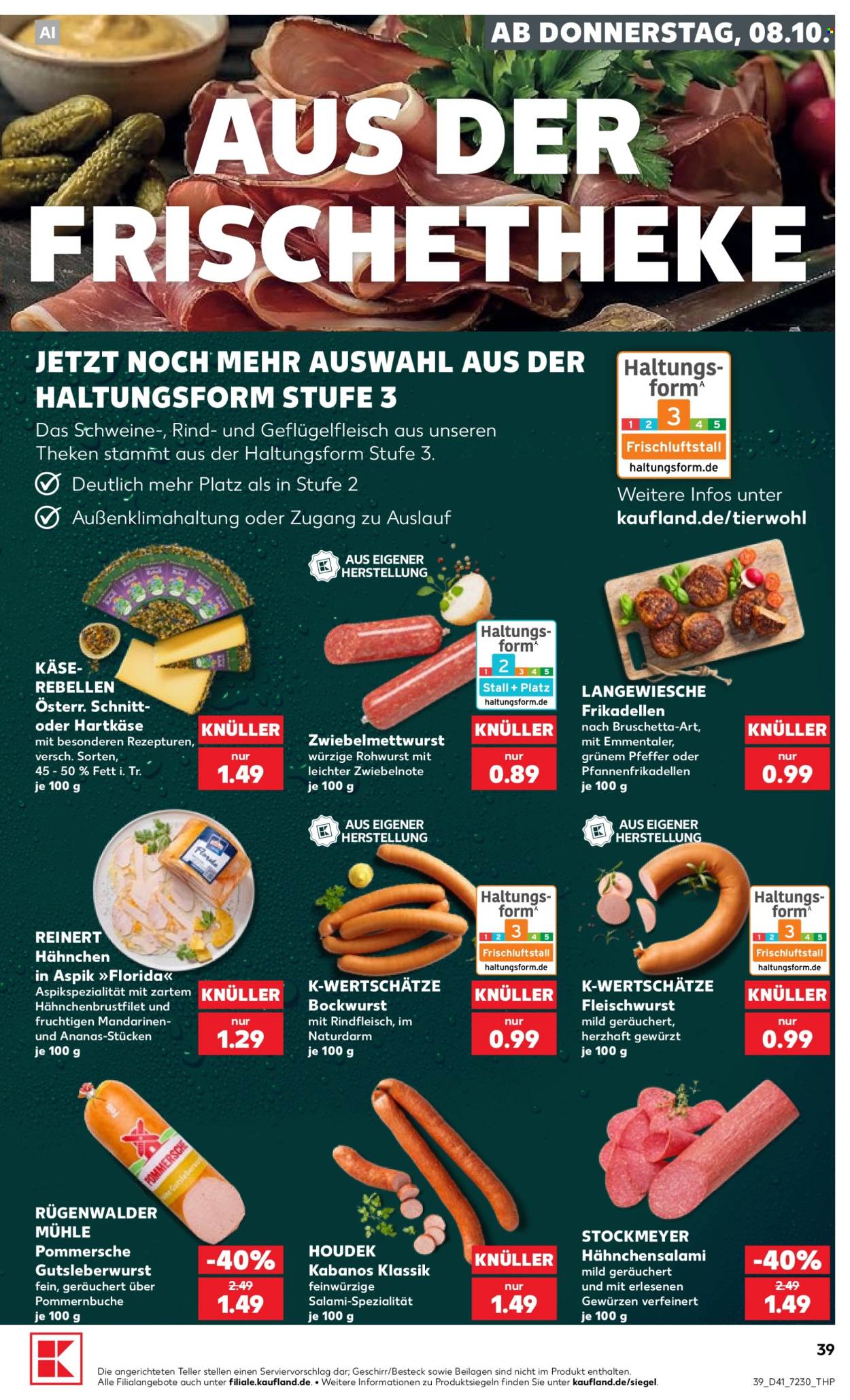 Kaufland Prospekte  - 8.10.2026 - 14.10.2026. Seite 39