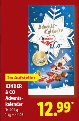 kinder & Co Adventskalender*