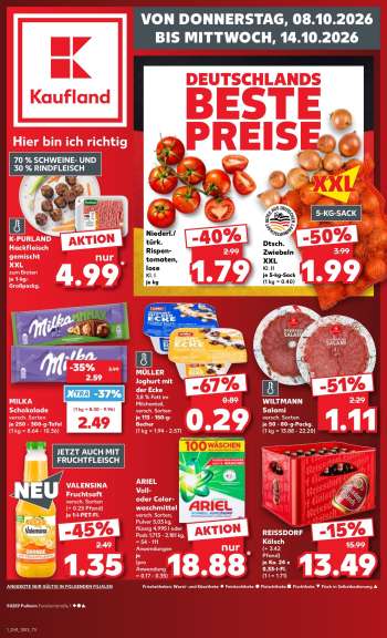 Prospekte Kaufland - 8.10.2026 - 14.10.2026.