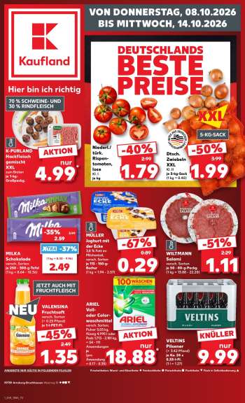 Prospekte Kaufland - 8.10.2026 - 14.10.2026.