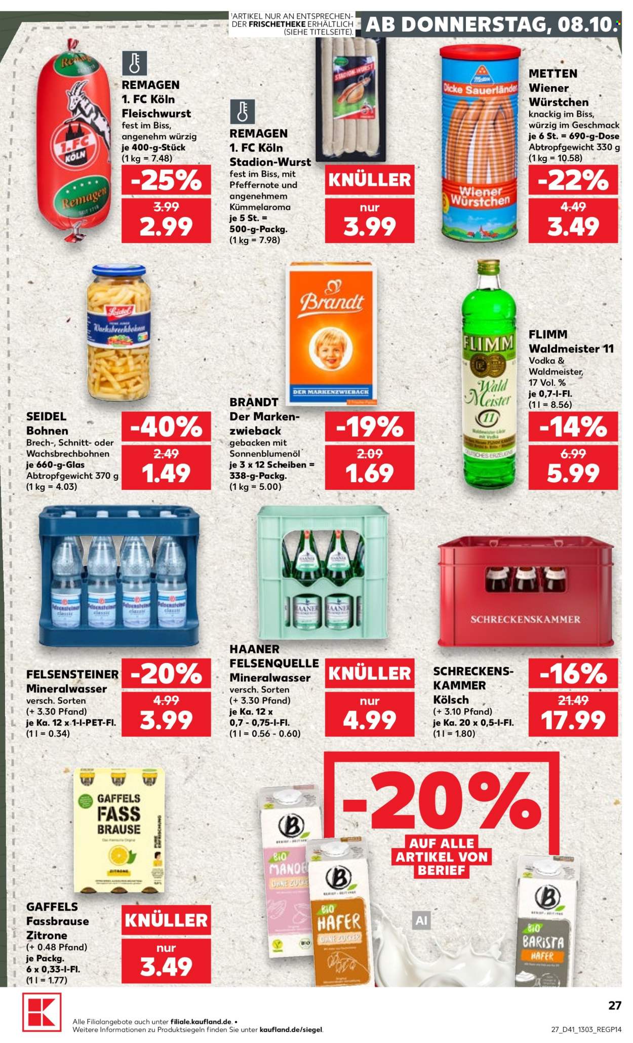 Kaufland Prospekte  - 8.10.2026 - 14.10.2026. Seite 27