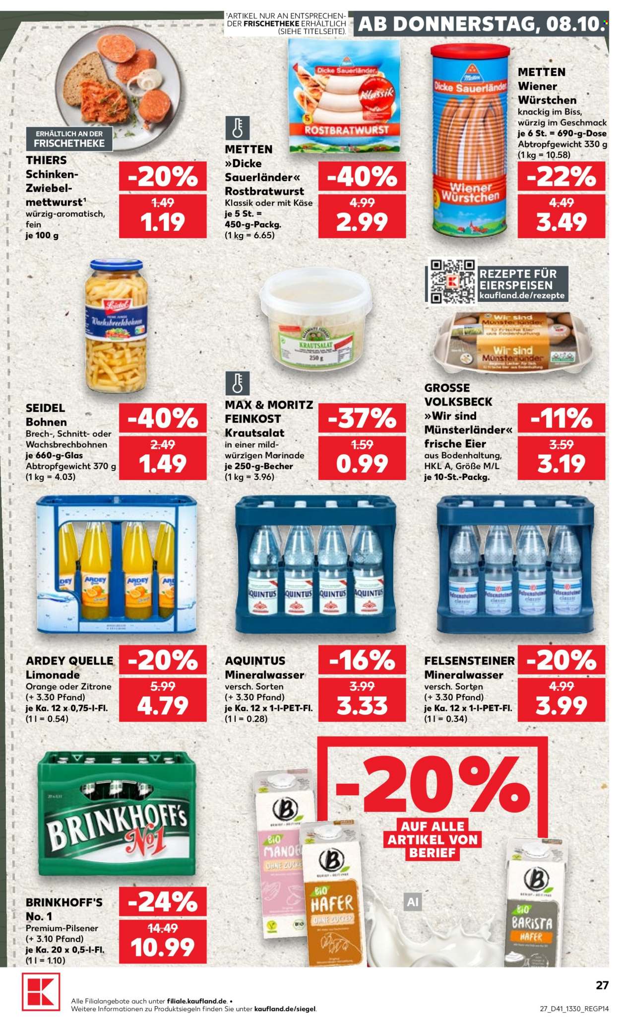 Kaufland Prospekte  - 8.10.2026 - 14.10.2026. Seite 27