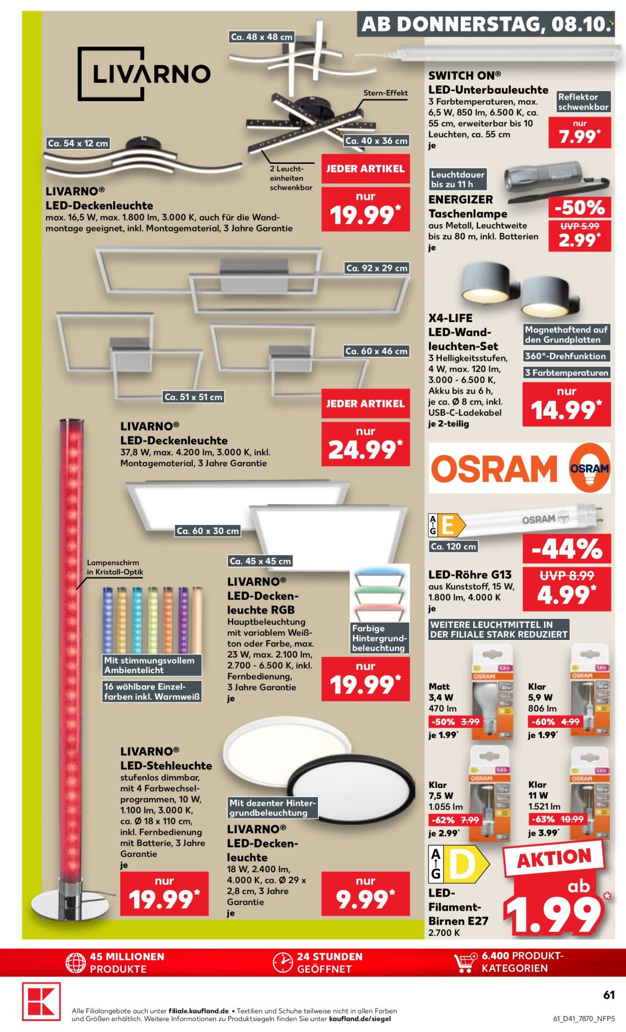 Kaufland Prospekte  - 8.10.2026 - 14.10.2026. Seite 61