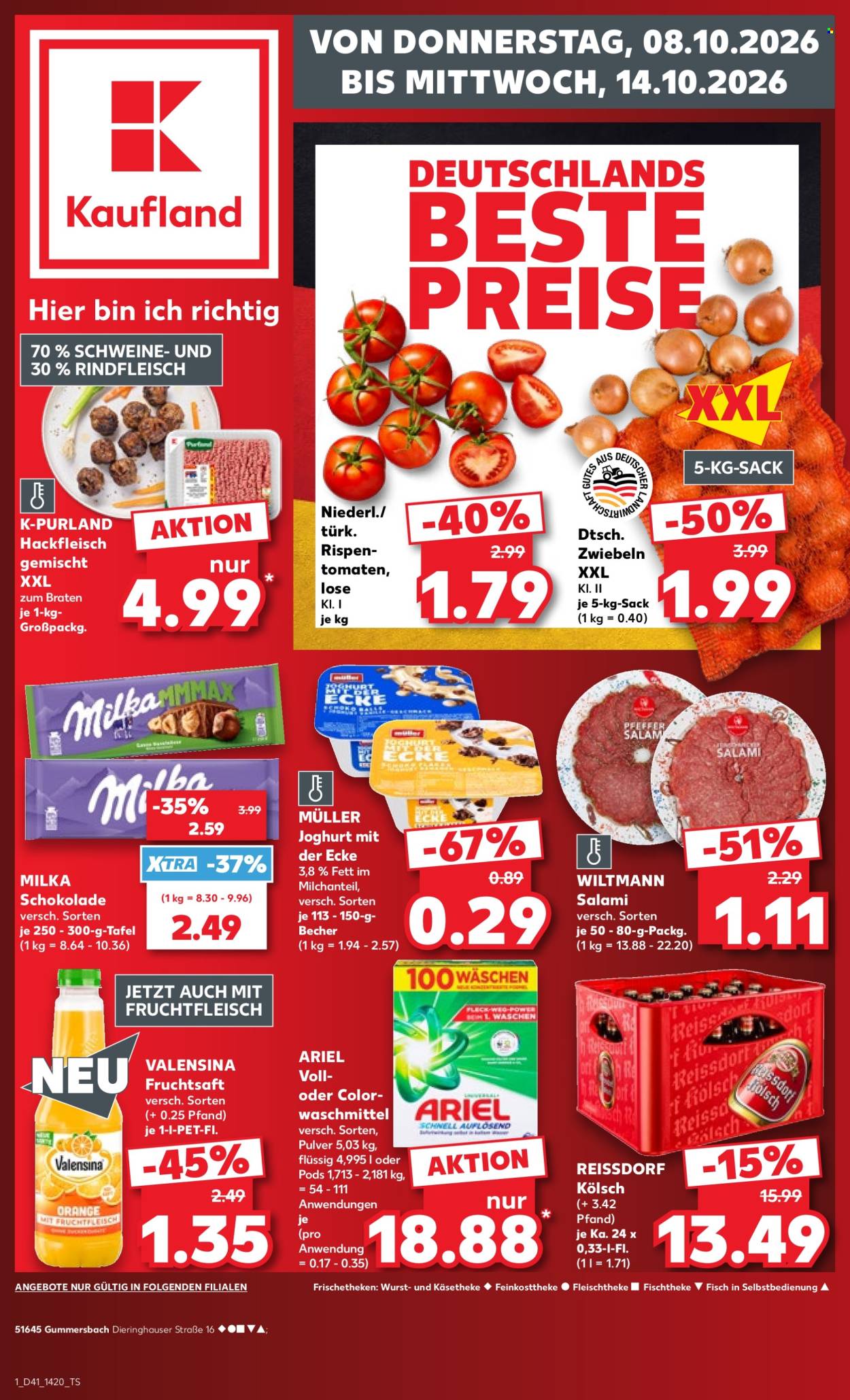 Leták Kaufland - 8.10.2026 - 14.10.2026. Strana 1