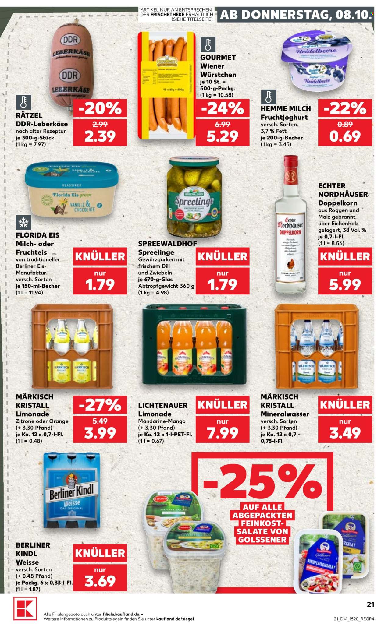 Kaufland Prospekte  - 8.10.2026 - 14.10.2026. Seite 21