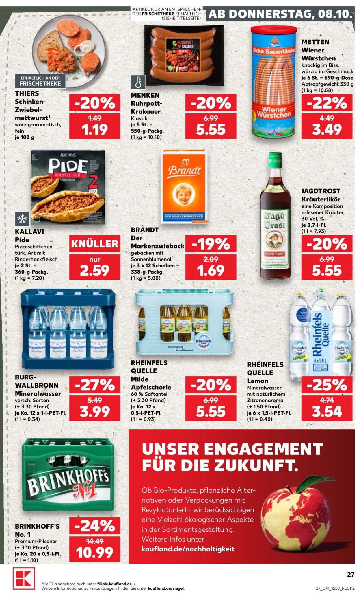 Kaufland Prospekte  - 8.10.2026 - 14.10.2026. Seite 27