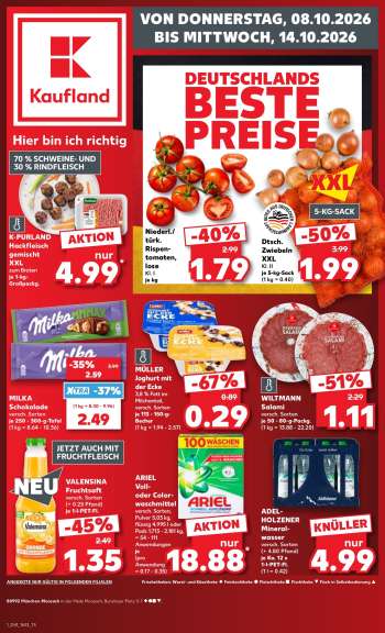 Prospekte Kaufland - 8.10.2026 - 14.10.2026.