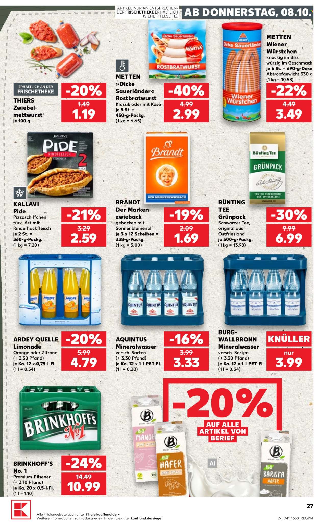 Kaufland Prospekte  - 8.10.2026 - 14.10.2026. Seite 27