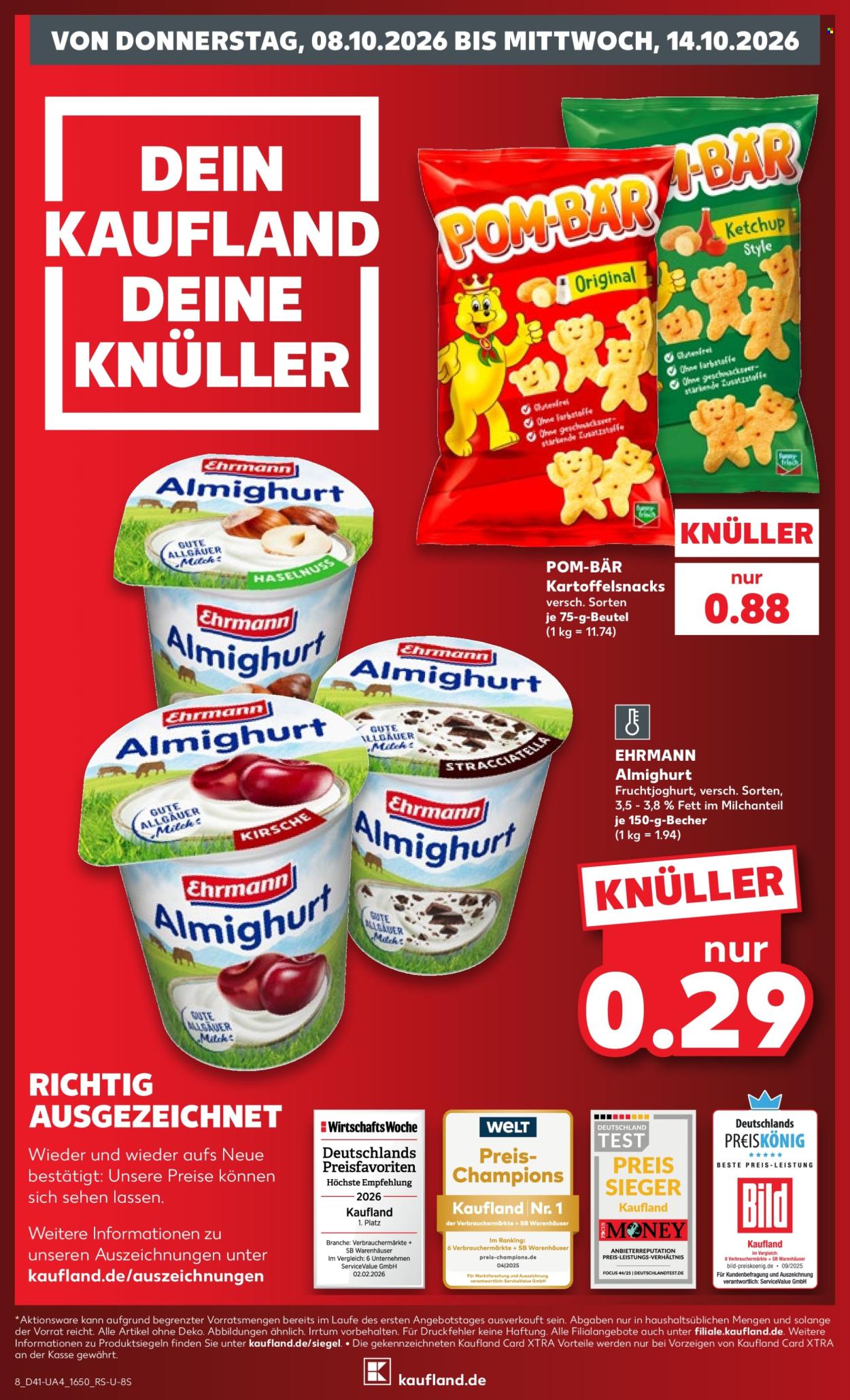 Kaufland Prospekte  - 8.10.2026 - 14.10.2026. Seite 8