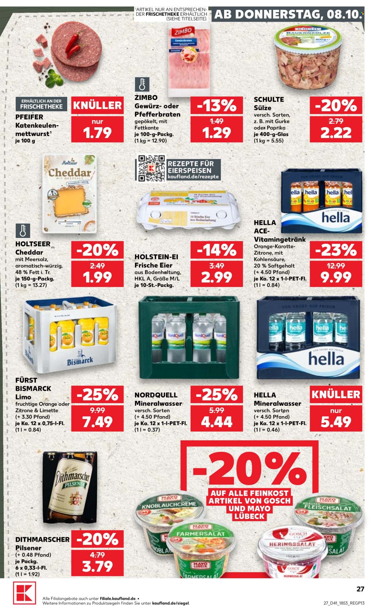 Kaufland Prospekte  - 8.10.2026 - 14.10.2026. Seite 27