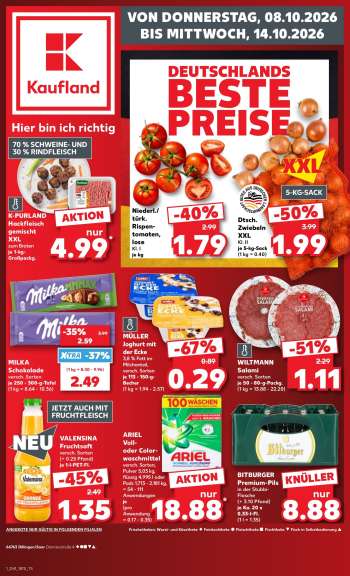Prospekte Kaufland - 8.10.2026 - 14.10.2026.