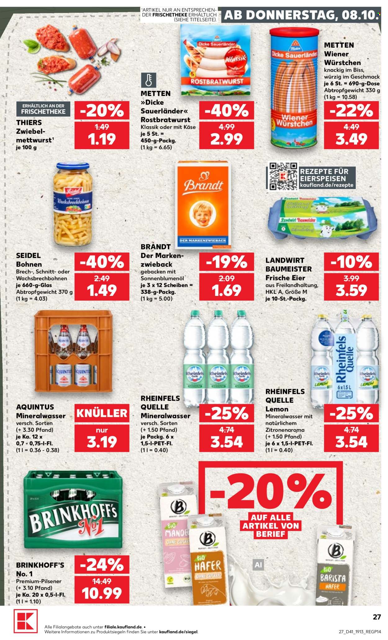 Kaufland Prospekte  - 8.10.2026 - 14.10.2026. Seite 27