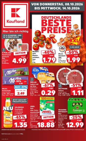 Prospekte Kaufland - 8.10.2026 - 14.10.2026.