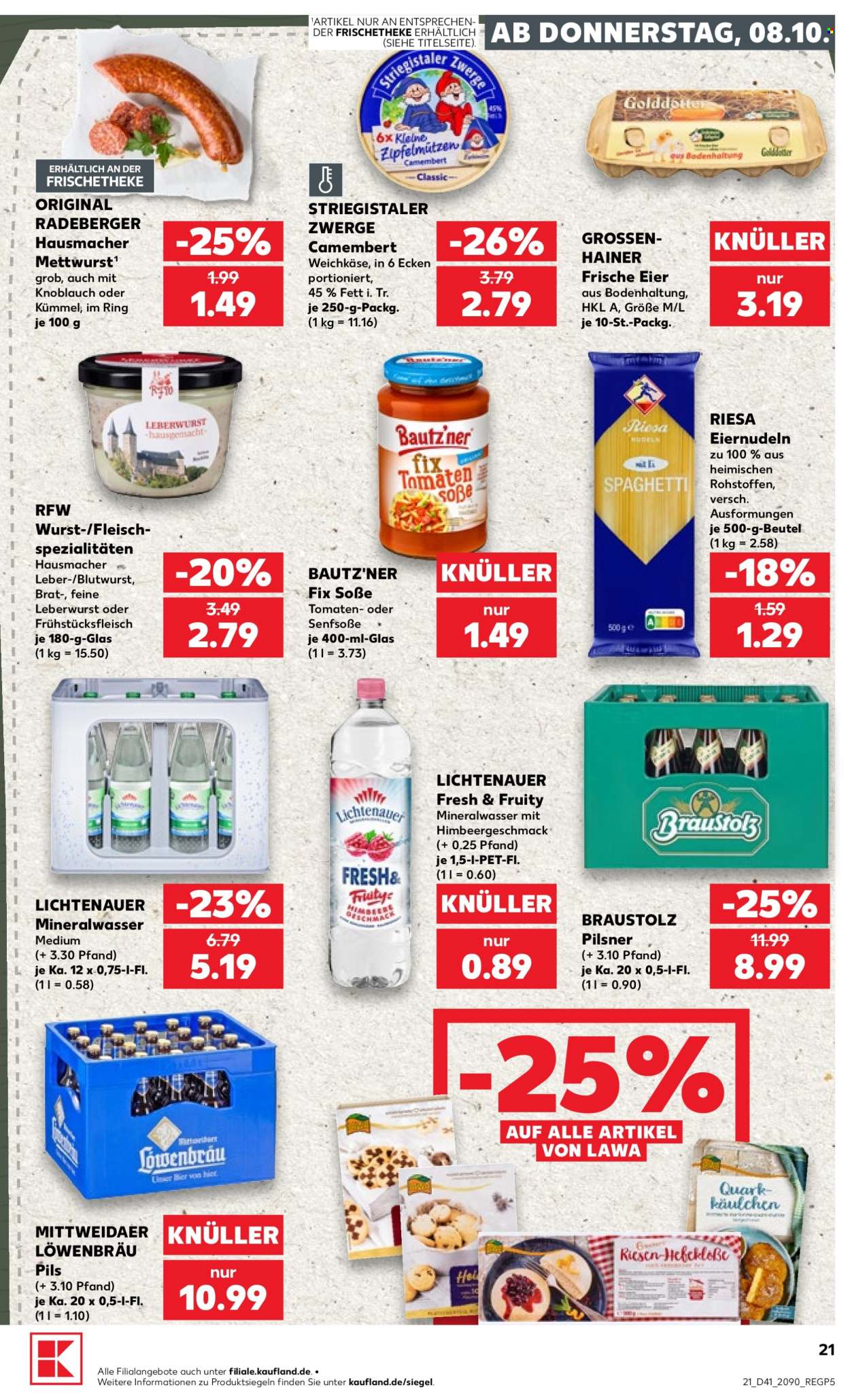 Kaufland Prospekte  - 8.10.2026 - 14.10.2026. Seite 21