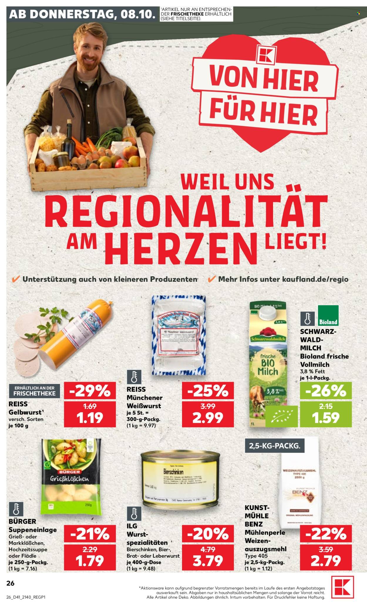 Kaufland Prospekte  - 8.10.2026 - 14.10.2026. Seite 26