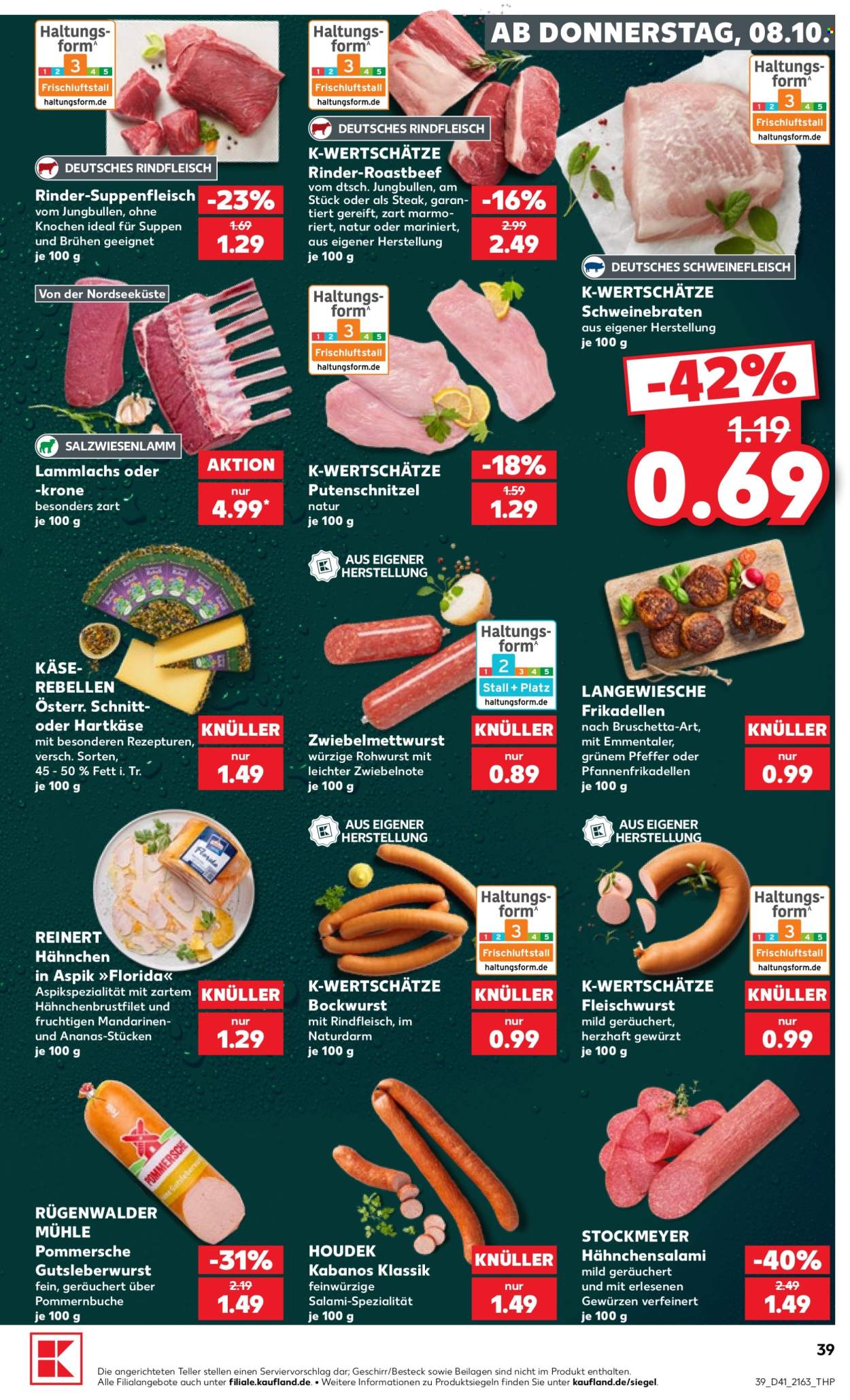Kaufland Prospekte  - 8.10.2026 - 14.10.2026. Seite 39