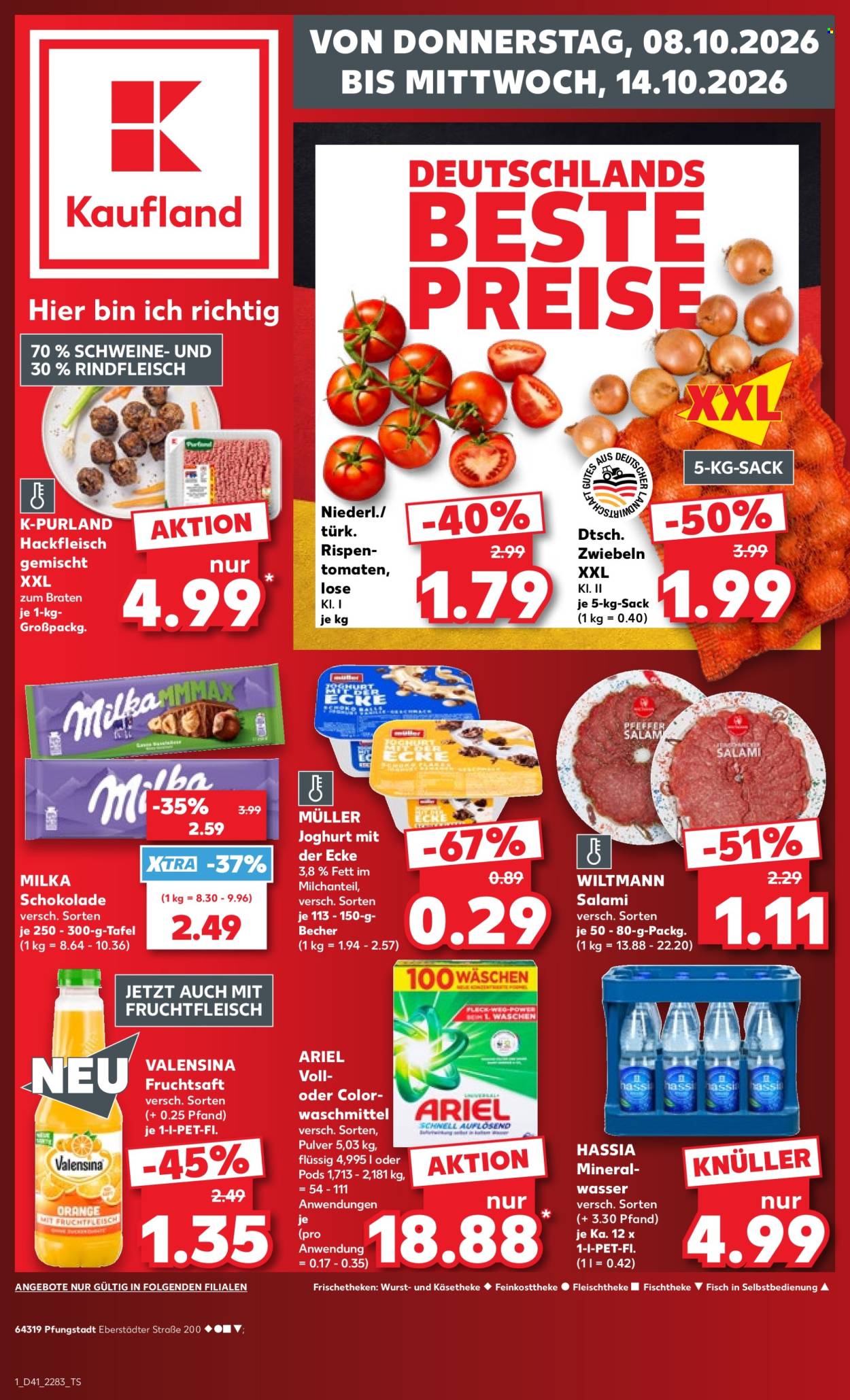 Kaufland Prospekte  - 8.10.2026 - 14.10.2026. Seite 1