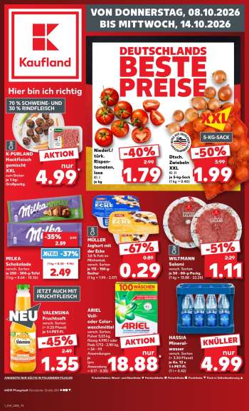 Prospekte Kaufland - 8.10.2026 - 14.10.2026.