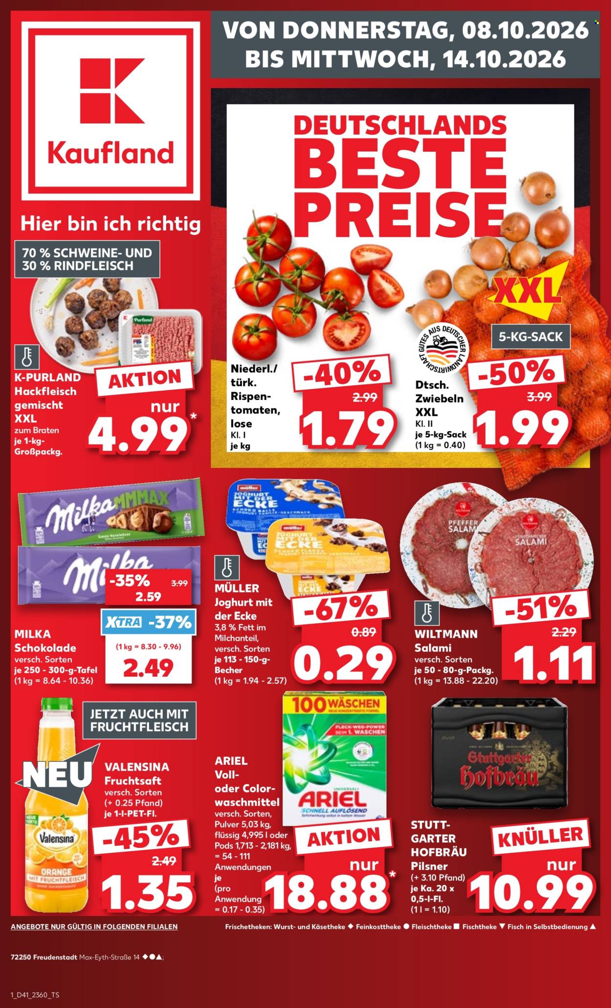 Kaufland Prospekte  - 8.10.2026 - 14.10.2026. Seite 1