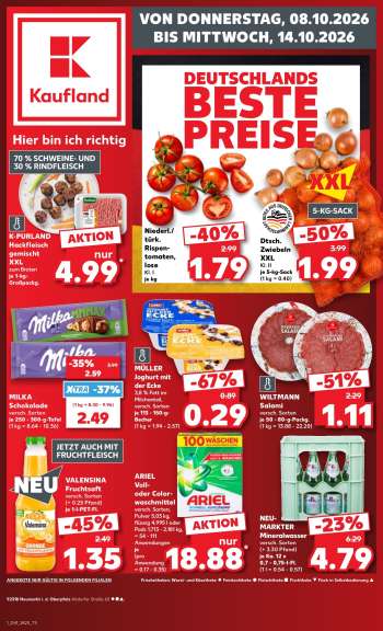 Prospekte Kaufland - 8.10.2026 - 14.10.2026.