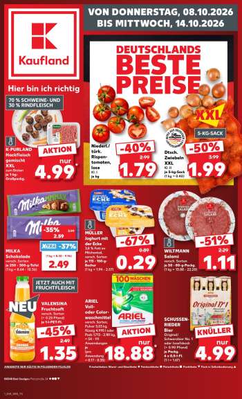 Prospekte Kaufland - 8.10.2026 - 14.10.2026.