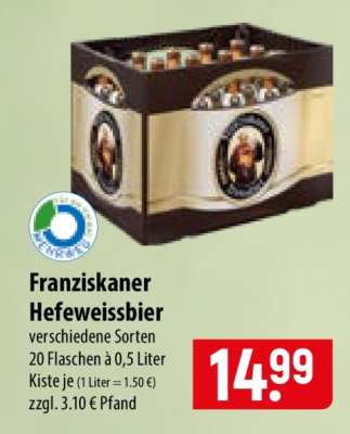 Franziskaner Hefeweissbier