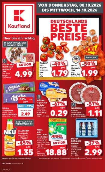 Prospekte Kaufland - 8.10.2026 - 14.10.2026.