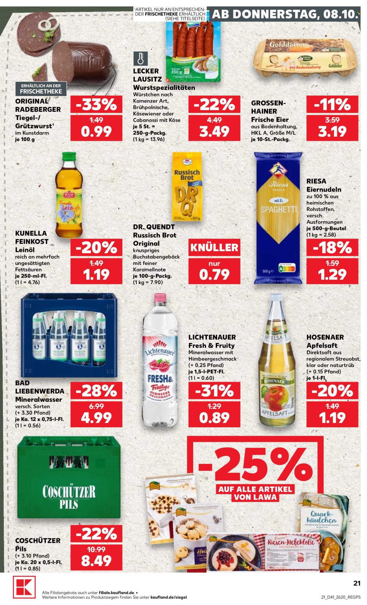 Leták Kaufland - 8.10.2026 - 14.10.2026. Strana 21