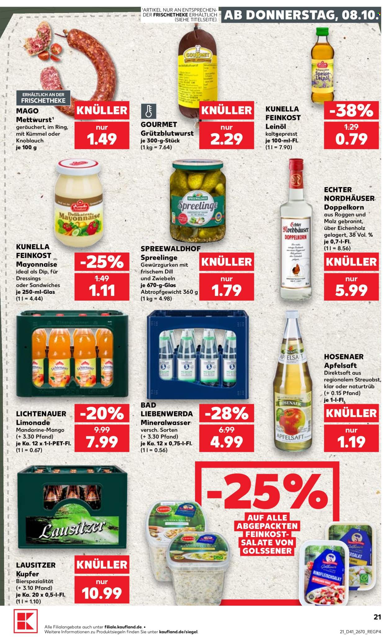 Leták Kaufland - 8.10.2026 - 14.10.2026. Strana 21