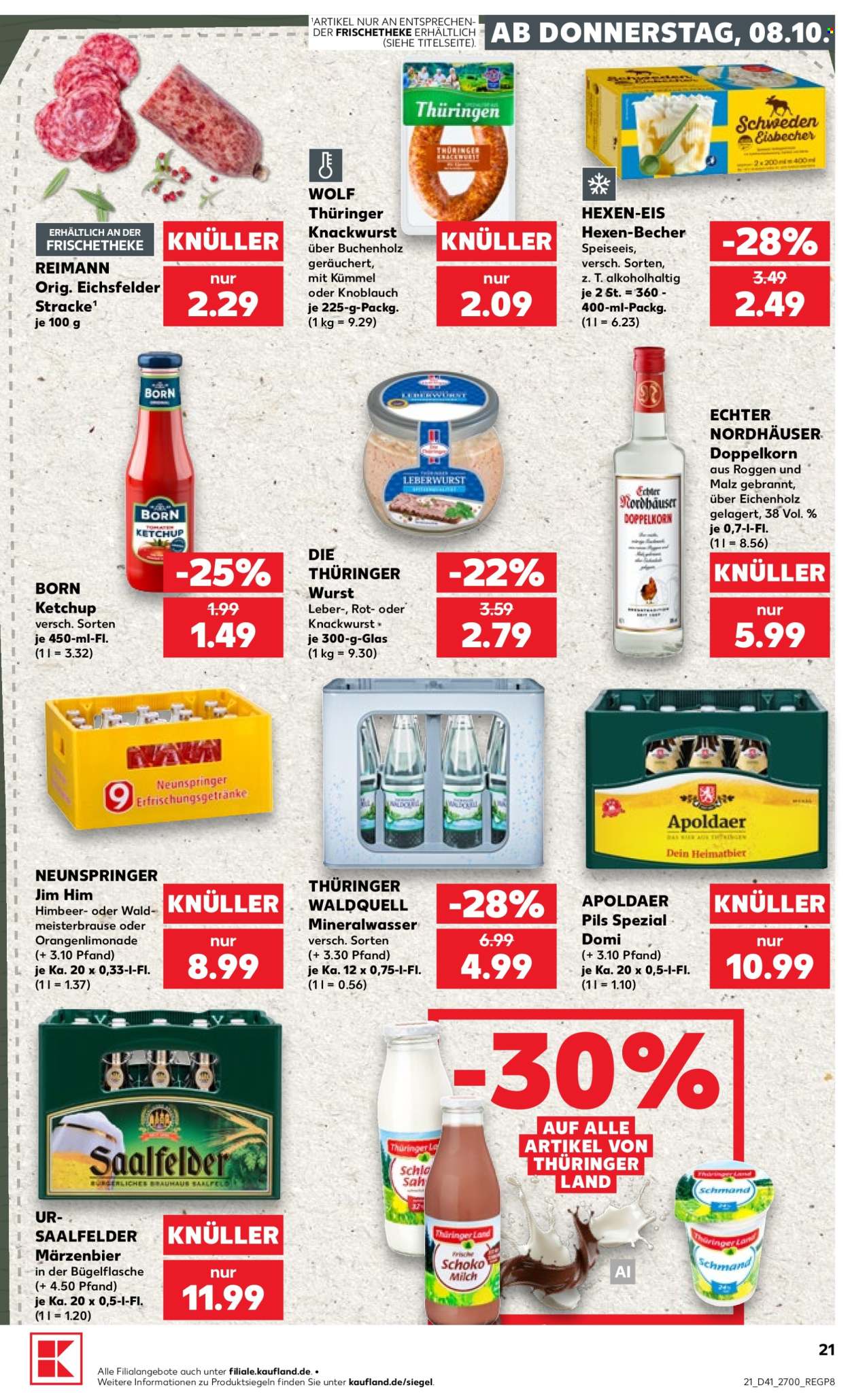 Kaufland Prospekte  - 8.10.2026 - 14.10.2026. Seite 21