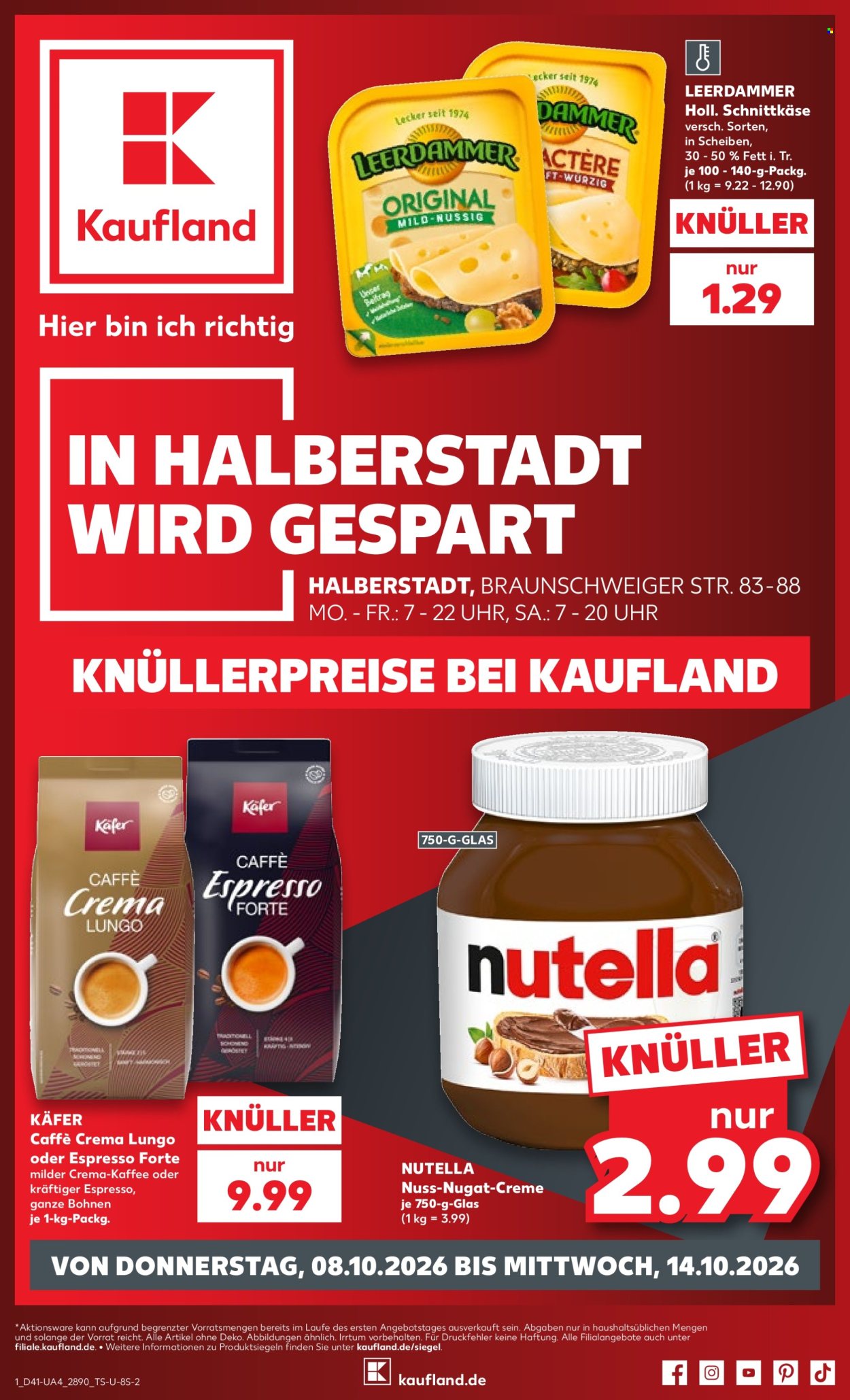 Leták Kaufland - 8.10.2026 - 14.10.2026. Strana 1