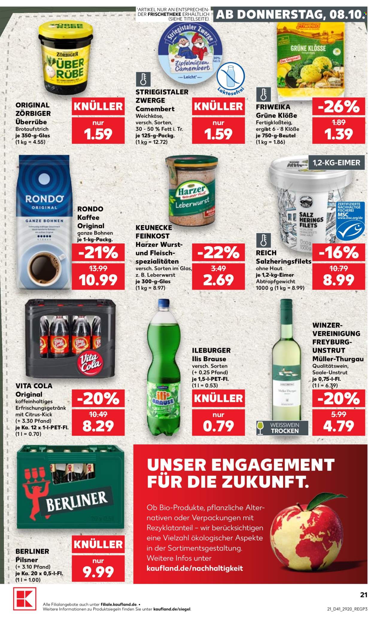 Kaufland Prospekte  - 8.10.2026 - 14.10.2026. Seite 21