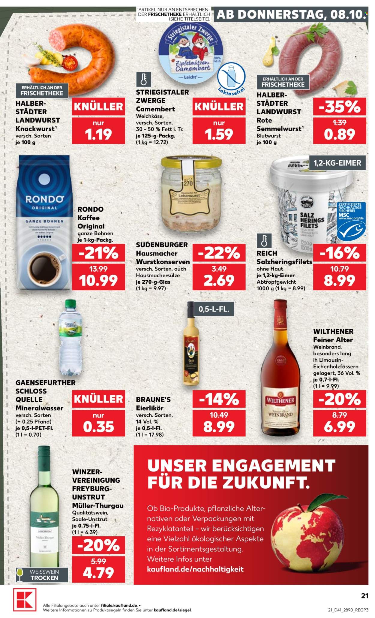 Kaufland Prospekte  - 8.10.2026 - 14.10.2026. Seite 21