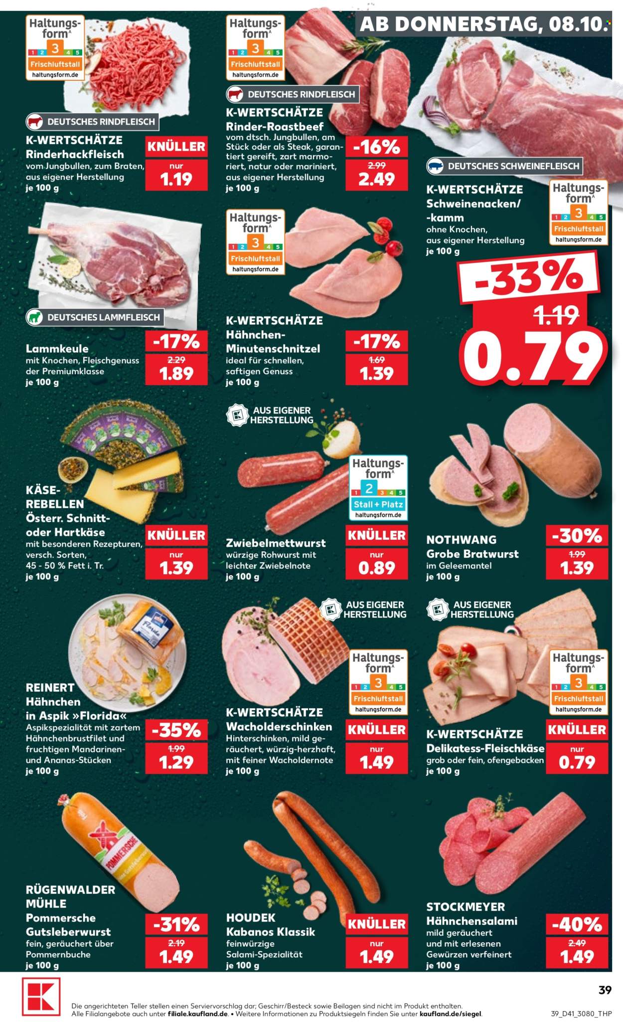 Kaufland Prospekte  - 8.10.2026 - 14.10.2026. Seite 39