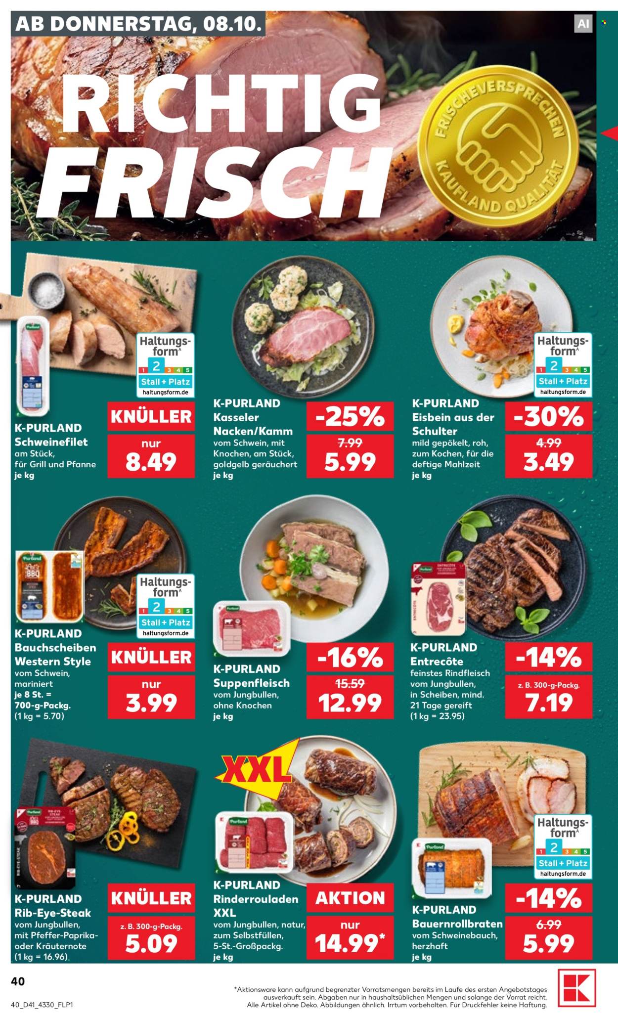 Kaufland Prospekte  - 8.10.2026 - 14.10.2026. Seite 40